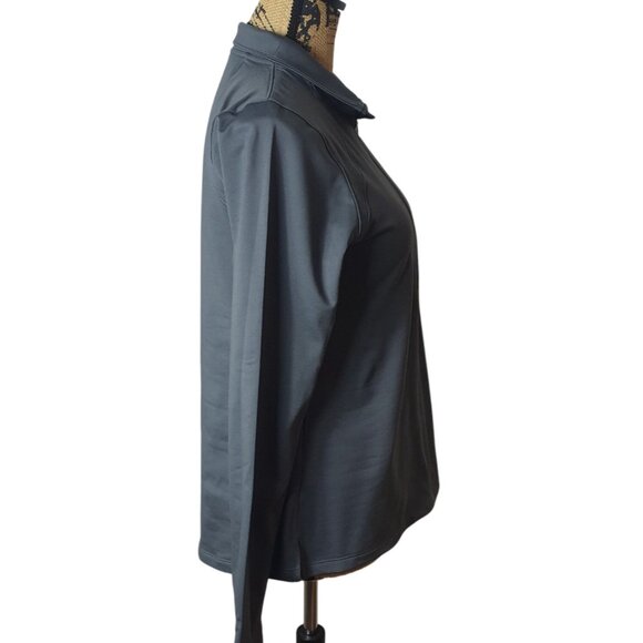 Under Armour Womens Pullover M Gray Tech Half-Zip Long Sleeve Runners Sporty - Picture 3 of 8